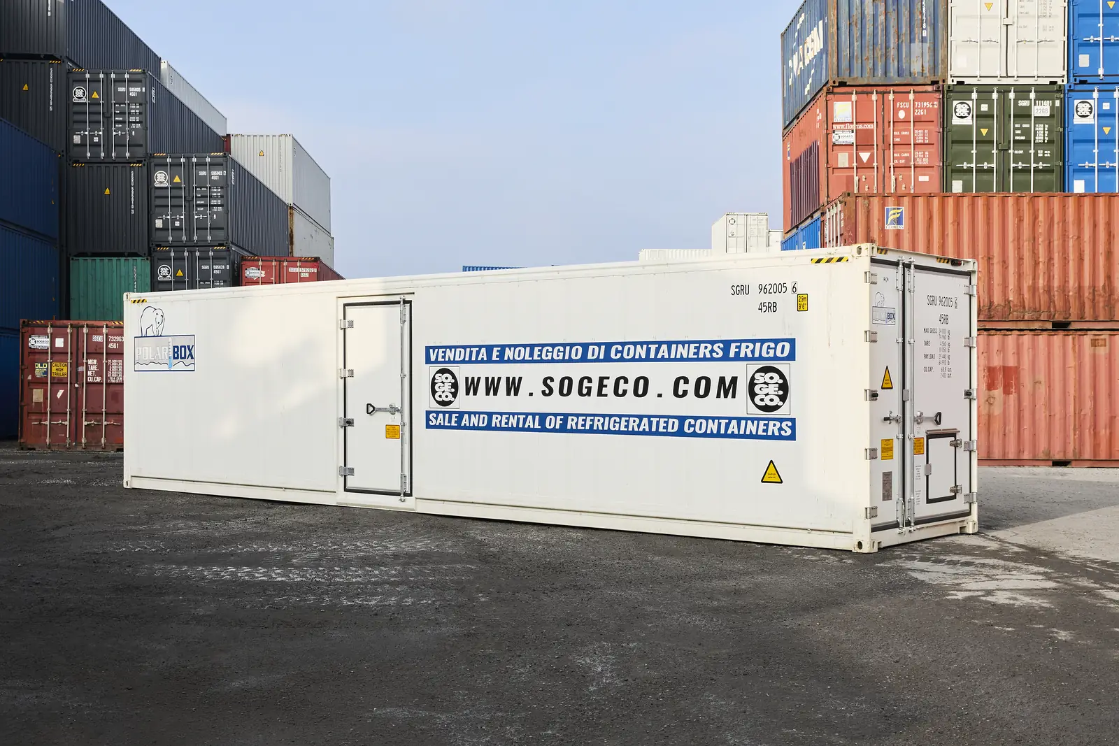 40-Fuß High Cube Polar Box